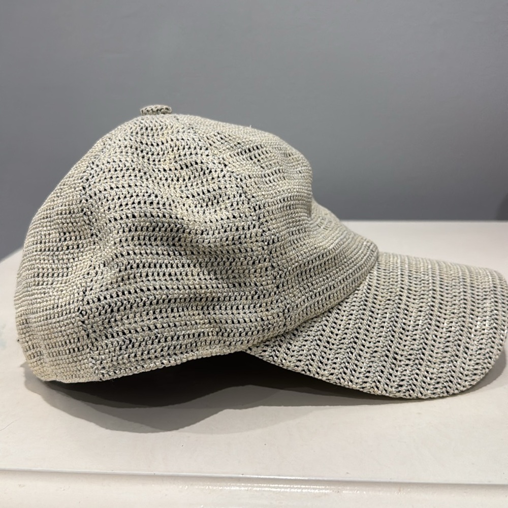 Lele Sadoughi Raffia Baseball Cap - Picture 2 of 4